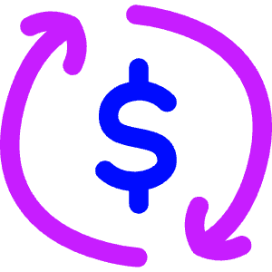 Subscription Cashflow Icon from Flex Neon - Free Set