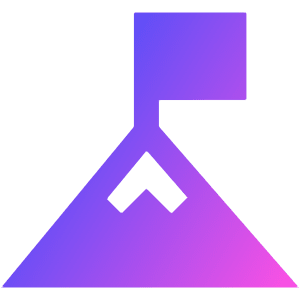 Summit Icon from Sharp Gradient- Free Set
