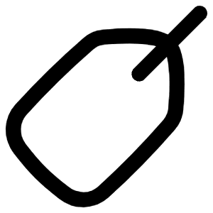 Tag Icon from Flex Line - Free Set