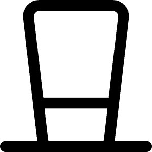 Tall Hat Icon from Core Line - Free Set