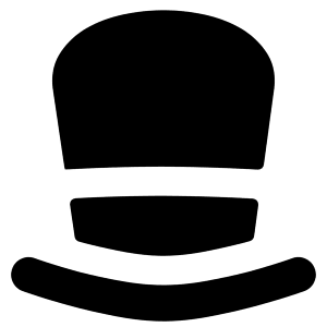 Tall Hat Icon from Flex Solid - Free Set