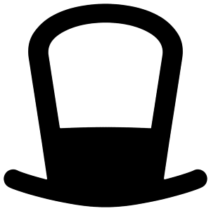 Tall Hat Icon from Flex Remix - Free Set