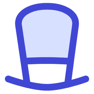 Tall Hat Icon from Flex Duo - Free Set