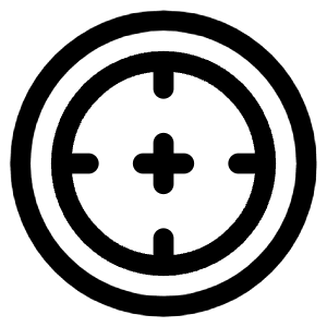 Target 3 Icon from Plump Line - Free Set