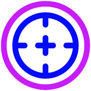 Target 3 Icon from Plump Neon - Free Set