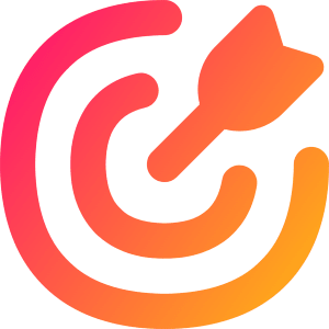 Target Icon from Flex Gradient - Free Set