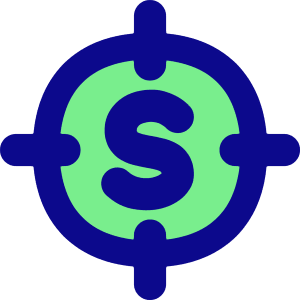 Target Dollar Icon from Flex Pop - Free Set