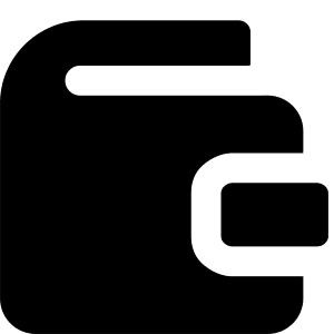 Wallet Icon from Core Solid - Free Set