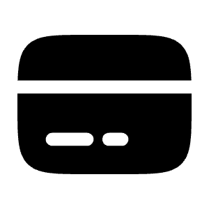 Card Icon from Solar Bold Set