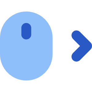 Mouse Move Right Icon from Core Flat Set