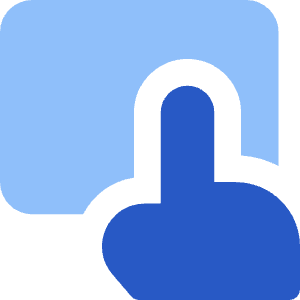 Trackpad Input Icon from Core Flat Set
