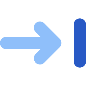 Line Arrow Move Right 1 Icon from Core Flat Set