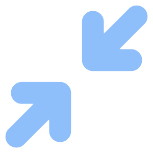 Line Arrow Shrink Diagonal 1 Icon from Core Flat Set
