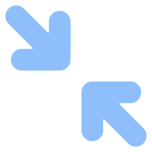 Line Arrow Shrink Diagonal 2 Icon from Core Flat Set