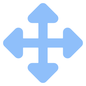 Triangle Arrow Move Icon from Core Flat Set