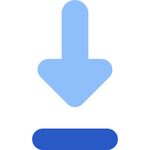 Triangle Arrow Move Down 1 Icon from Core Flat Set