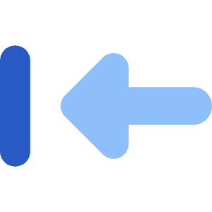 Triangle Arrow Move Left 1 Icon from Core Flat Set
