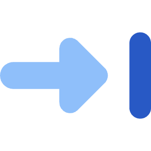 Triangle Arrow Move Right 1 Icon from Core Flat Set