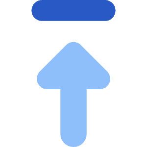 Triangle Arrow Move Up 1 Icon from Core Flat Set