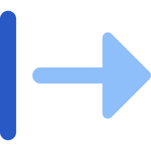 Triangle Arrow Right Start Icon from Core Flat Set