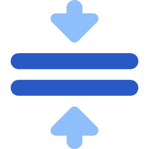 Triangle Arrows Compress Flatten Icon from Core Flat Set