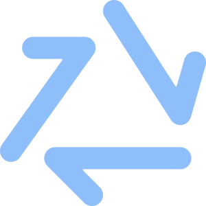 Line Arrow Triangle Loop Icon from Core Flat Set