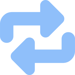 Triangle Arrow Reload Horizontal 1 Icon from Core Flat Set