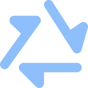 Triangle Arrow Triangle Loop Icon from Core Flat Set