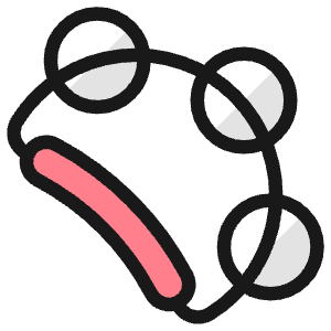 Instrument Tambourine Icon from Ultimate Colors - Free Set