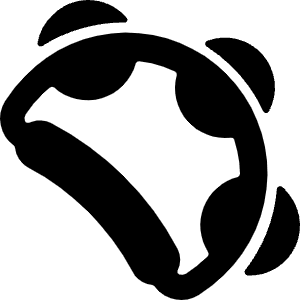 Instrument Tambourine Icon from Ultimate Bold - Free Set