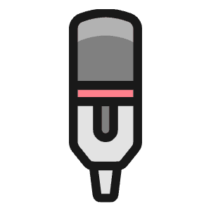 Microphone 1 Icon from Ultimate Colors - Free Set