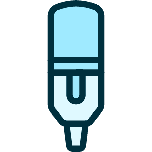 Microphone 1 Icon from Ultimate Duotone - Free Set