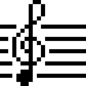 Music Clef Sheet Icon from Pixel - Free Set