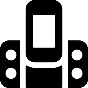 Player Phone Station 1 Icon from Ultimate Bold - Free Set