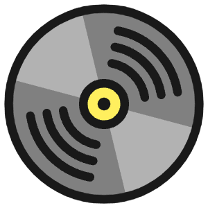 Vinyl Record Icon from Ultimate Colors - Free Set
