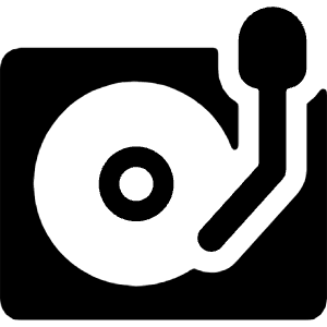 Vinyl Record Player Icon from Ultimate Bold - Free Set