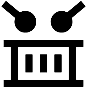 Instrument Snare Drum 1 Icon from Nova Line - Free Set