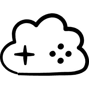 Cloud Gaming Service Icon from Freehand Line - Free Set