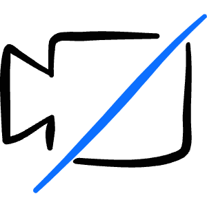 Controls Camera Off 1 Icon from Freehand Duotone - Free Set