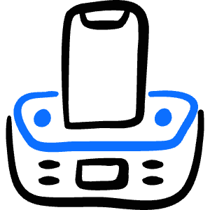 Digital Player Phone Speaker 1 Icon from Freehand Duotone - Free Set