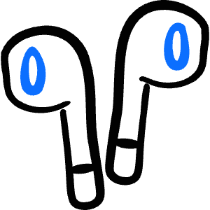 Earpods Icon from Freehand Duotone - Free Set