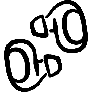 Earpods True Wireless Icon from Freehand Line - Free Set