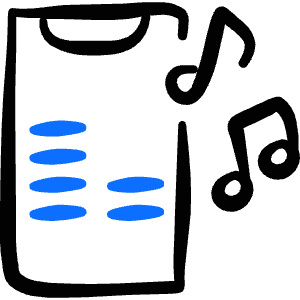 Equalizer Phone Application 2 Icon from Freehand Duotone - Free Set