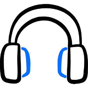 Headphones 1 Icon from Freehand Duotone - Free Set