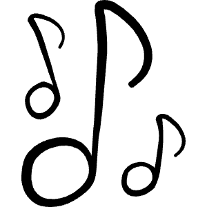 Music Note 1 Icon from Freehand Line - Free Set