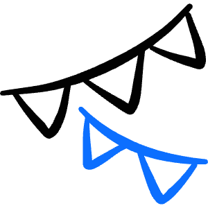 Party Decoration Banner 1 Icon from Freehand Duotone - Free Set