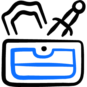 Role Playing Games Icon Weapon Equipment Crate Chest 1 Icon from Freehand Duotone - Free Set