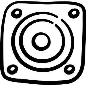 Speaker Icon from Freehand - Free Set