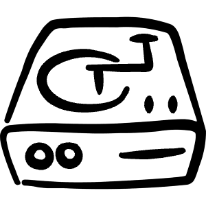 Vinyl Record Player 2 Icon from Freehand Line - Free Set