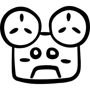 Walkman Player Icon from Freehand Line - Free Set